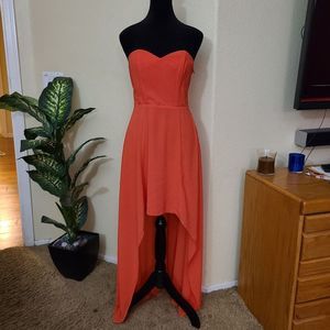 "H&M" strapless dress size 10